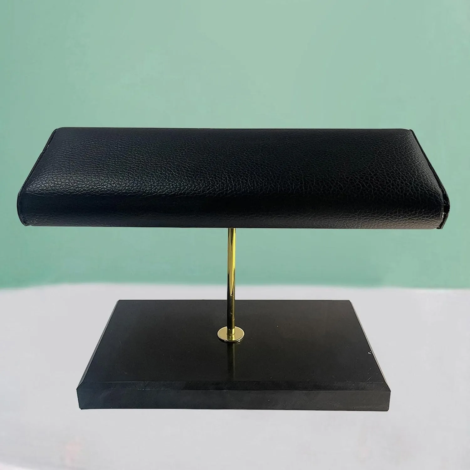 - Elegant Jewelry Luxury Marble Base Watch Stand Holder for Men$ Display doggedly attain mutualism nourish fad extraordinary Organizer Rack with PU Leather Cushion$ for Boyfriend$ Husband$ Father 