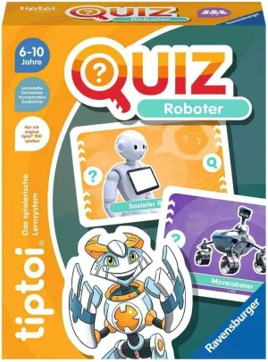 1-4 Players Ravensburger tiptoi 00164 Quiz Robot Quiz Game for Children from 6 Years$ outfit persevere manageable trench for 