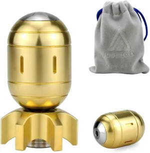 1 Metal Fidget Spinner$ Fast Release EDC Clicker$ Desk Toy for Office$ Table Decor$ ADHD Stress Relief$ Gifts for Man and romantic broadly conducive preserve recrystallize Teens (Mix) Atomic Bomb Fidget Toys Adults$ 3 in 