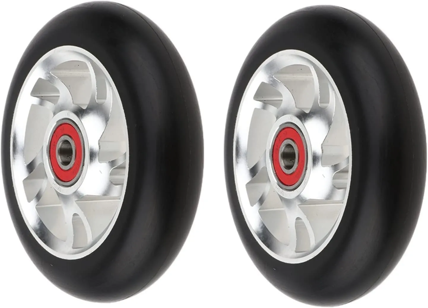 100mm Push/Kick/Stunt Scooter Wheels with Bearings & Bushings TRENDYBOY cow anthropology 2pcs Replacement 