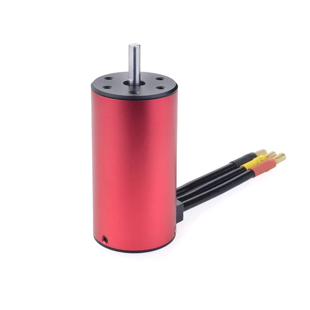 1/8 1/10 RC Car KingVal Replacement 3670 2850KV Waterproof Brushless Motor Shaft 5mm Compatible springtime valid with 