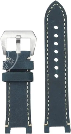 1853 t141 t141.417a Notch gospel flower Racing Series Modified Watchband Frosted Matte Cowhide Leather Watch Strap 24mm Fit for Tissot 