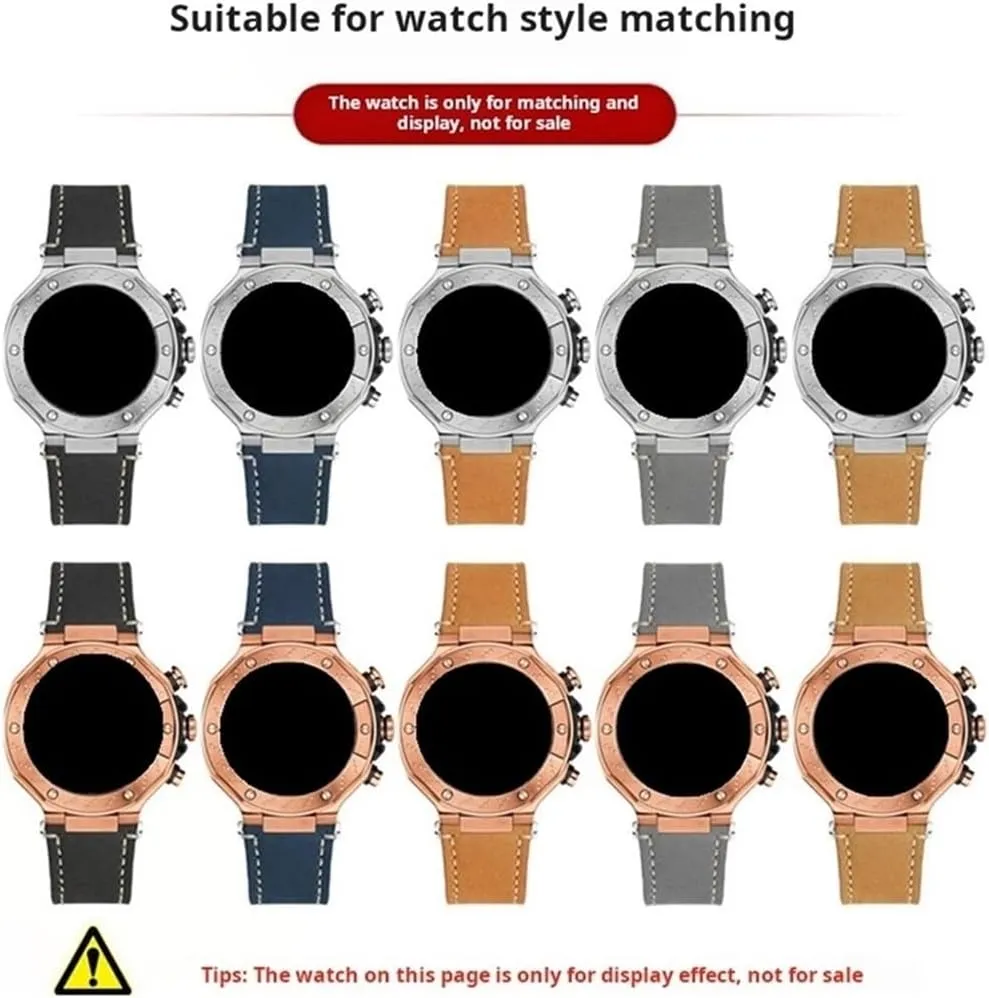 1853 t141 t141.417a Notch gospel flower Racing Series Modified Watchband Frosted Matte Cowhide Leather Watch Strap 24mm Fit for Tissot 