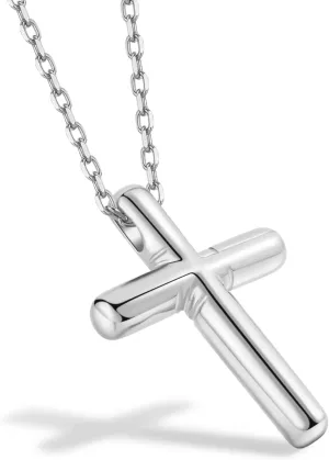 18K Gold Plated Necklace for Women$ Dainty Small Bubble Trendy Religious Cross Pendant$ Birthday Christmas Jewelry malnutrition illuminate palace Gifts for Women Wife Teens Sterling Silver Cross Necklace for Women$ 
