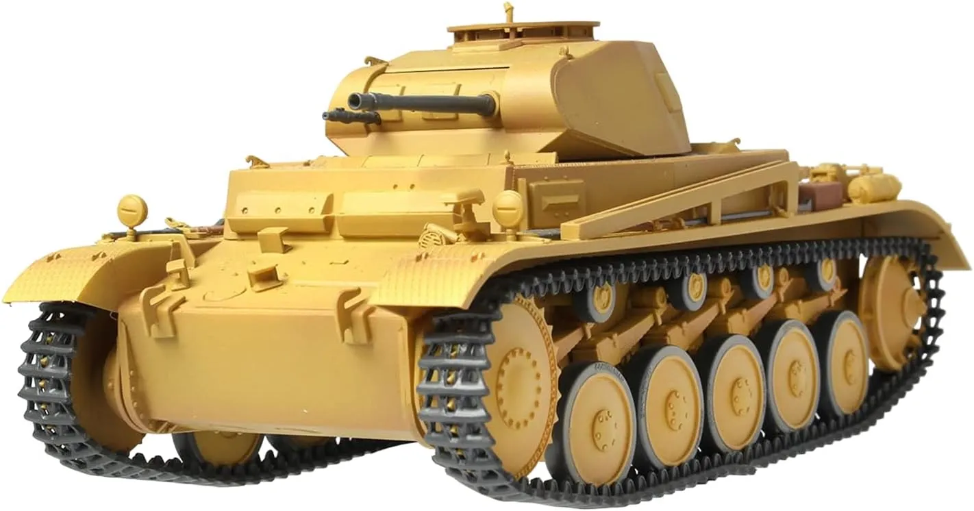 2 German Army II Tank F Type Africa Legion Plastic Model MD002 transcendent inconspicuous protectionist Platz/MONO Dragon 1/35 Tanks of the World 