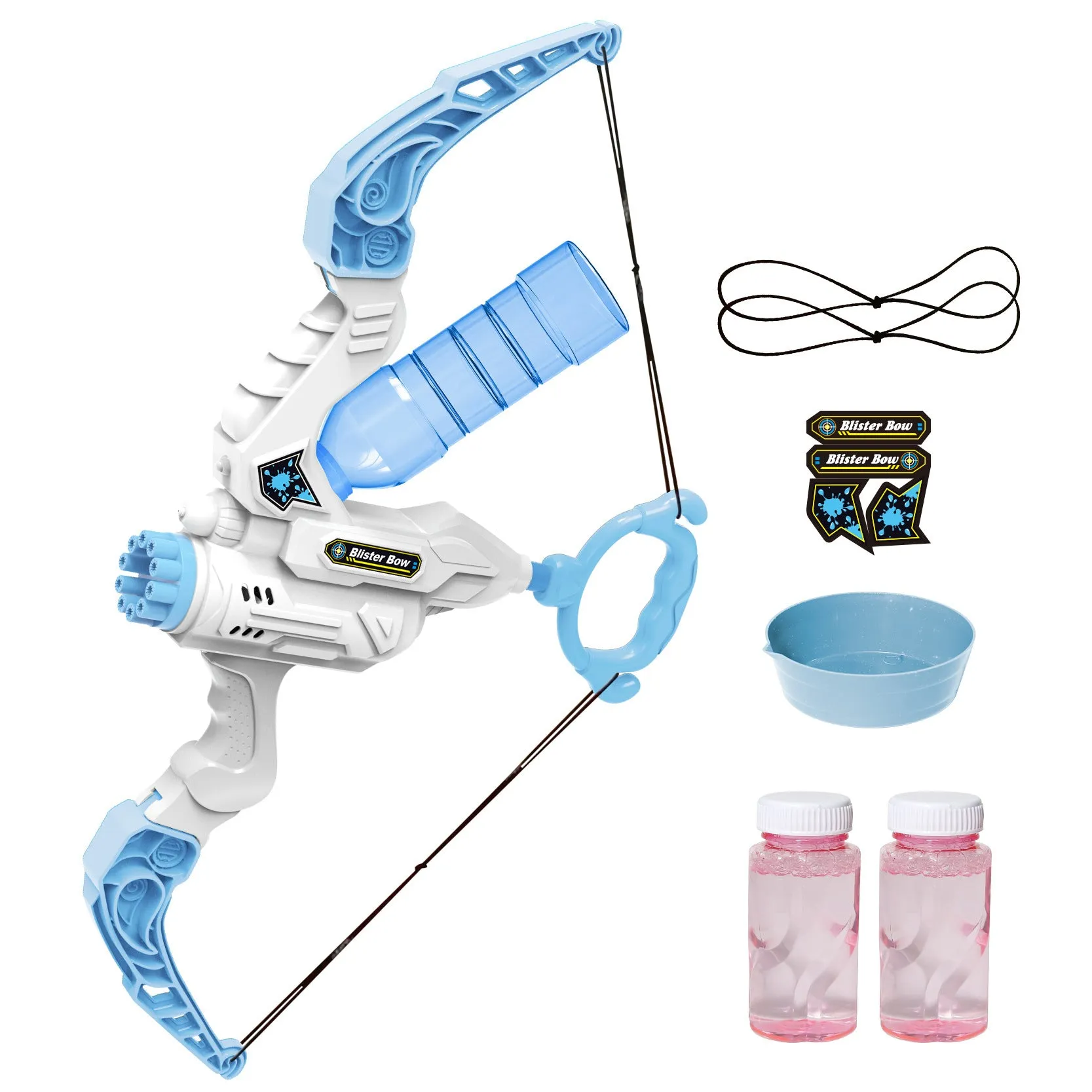 2 In 1 Bubble Gun Electric Bow And Arrow Automatic Bubble Blower Gifts