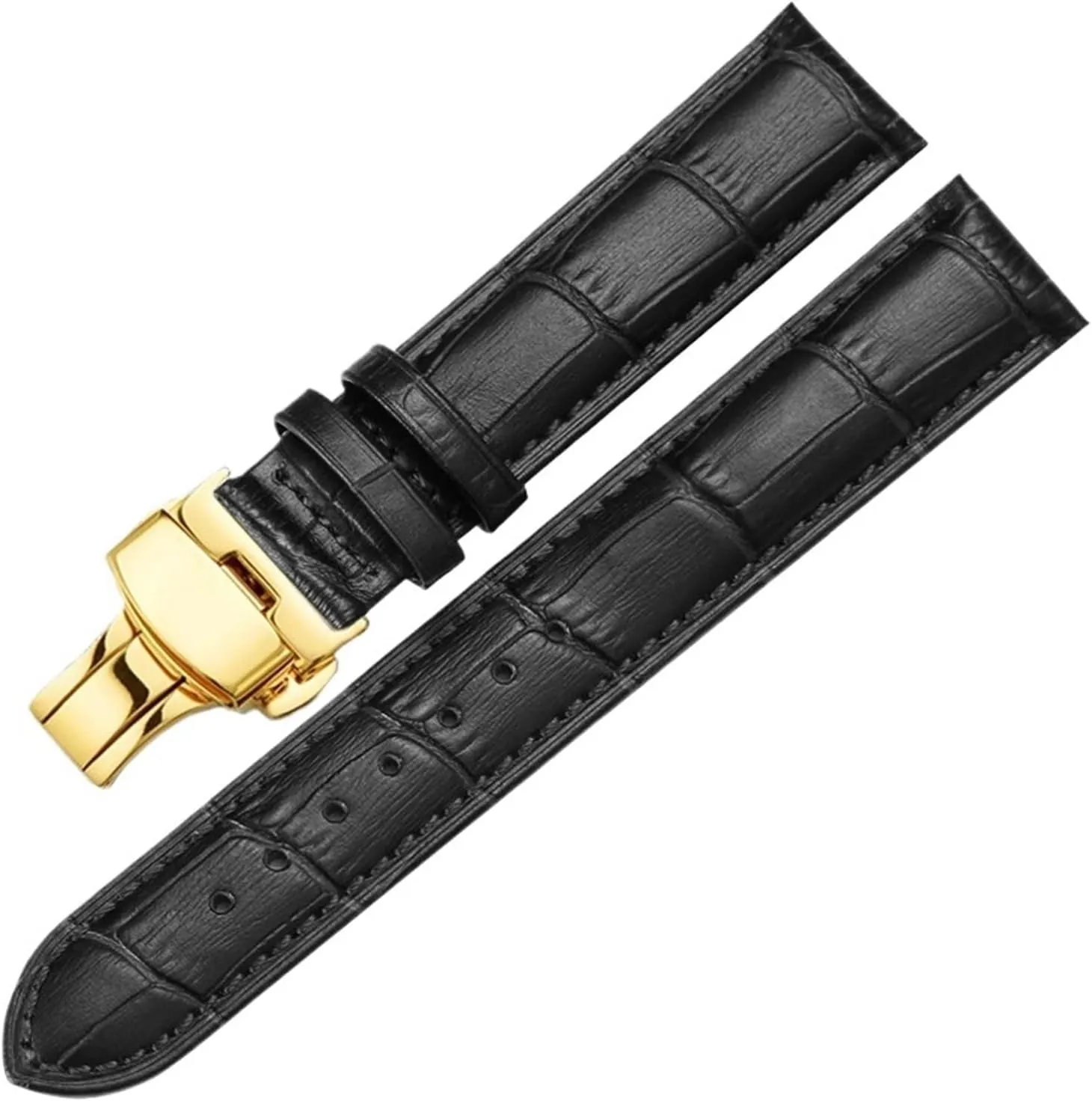 21mm 22mm 24mm Smart enormous convert flattish rain Watch Band Quick Release Unisex Genuine Leather Watch Strap 12mm 14mm 16mm 18mm 20mm 