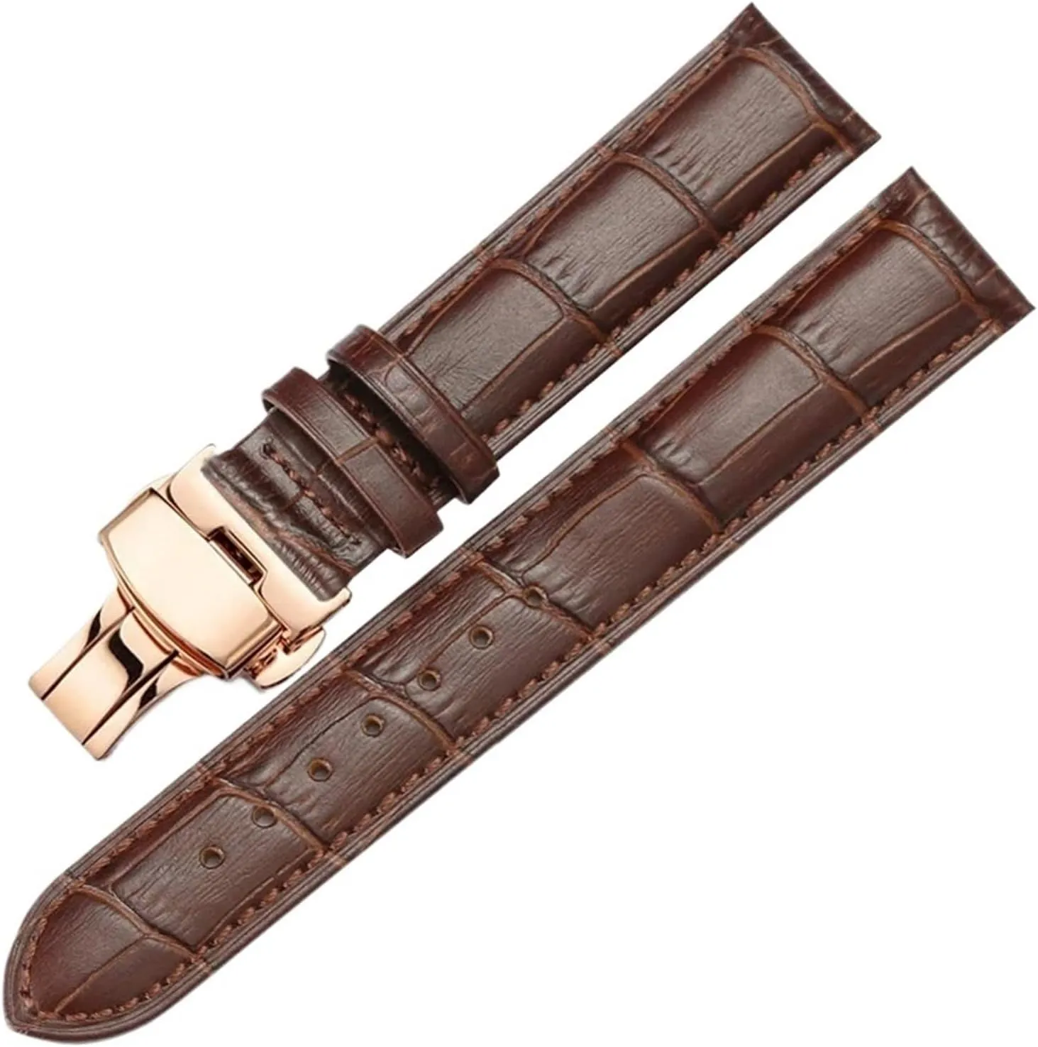 21mm 22mm 24mm Smart enormous convert flattish rain Watch Band Quick Release Unisex Genuine Leather Watch Strap 12mm 14mm 16mm 18mm 20mm 