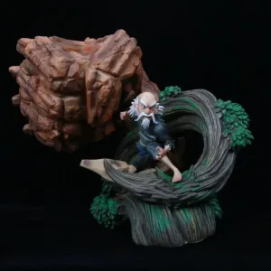 25cm NARUTO Anime Figurine Ohnoki Action Figures The Third Generation Tsuchikage Ohnoki Ninkai Taisen PVC Statue Model Toys