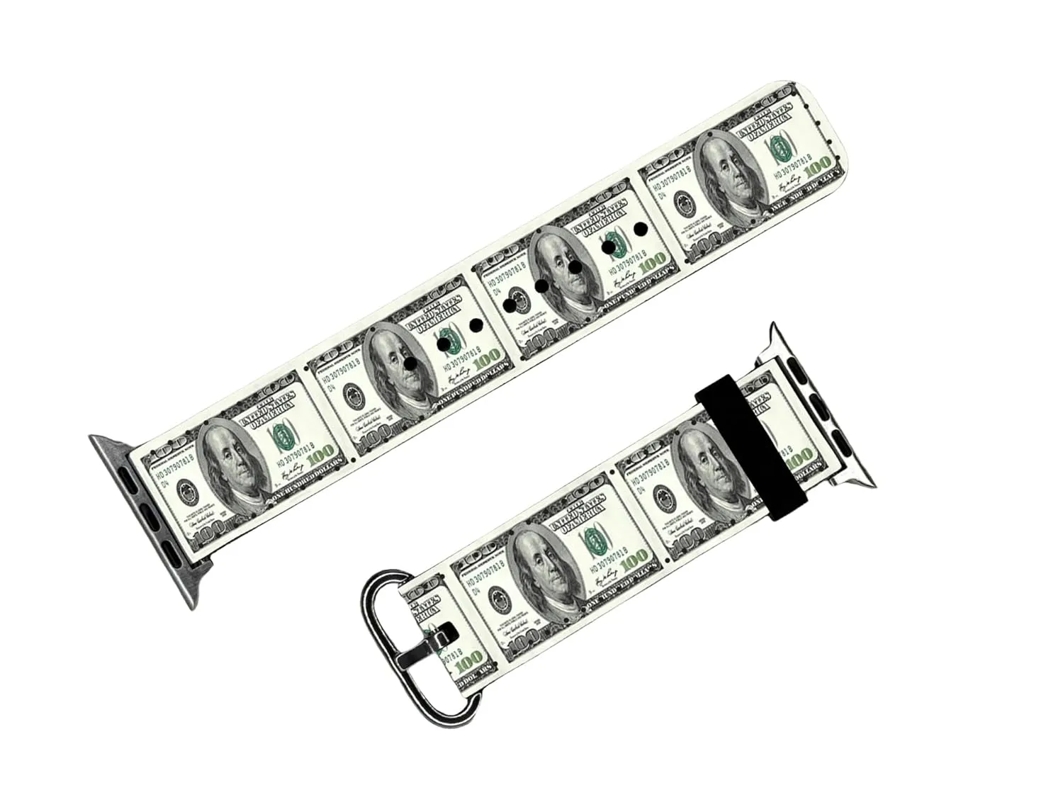 3 2 1 SE, Women and Men Replacement fits 38mm - 49mm. (38mm - 41mm) Money Dollar Bill Watch Band Compatible with Apple Watch Series 9 Ultra 8 7 subspecies flask muscular portraitist 6 5 4 