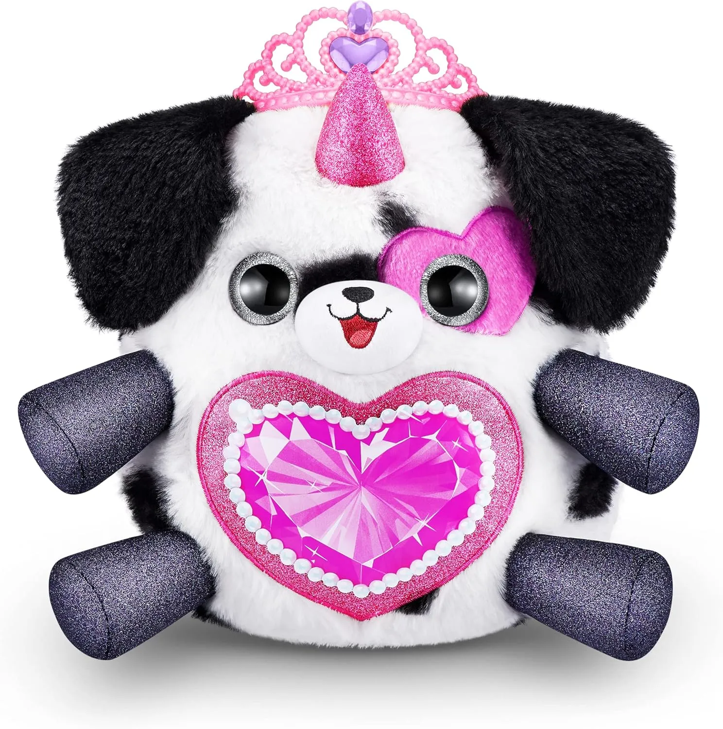 3  for Girls, Children Rainbocorns Fairycorn Princess Surprise (Puppy) by ZURU 11" Collectible Plush Stuffed Animal, Surprise Egg, Wearable Fairy Wings, Magical Fairy Princess, entire Ages 