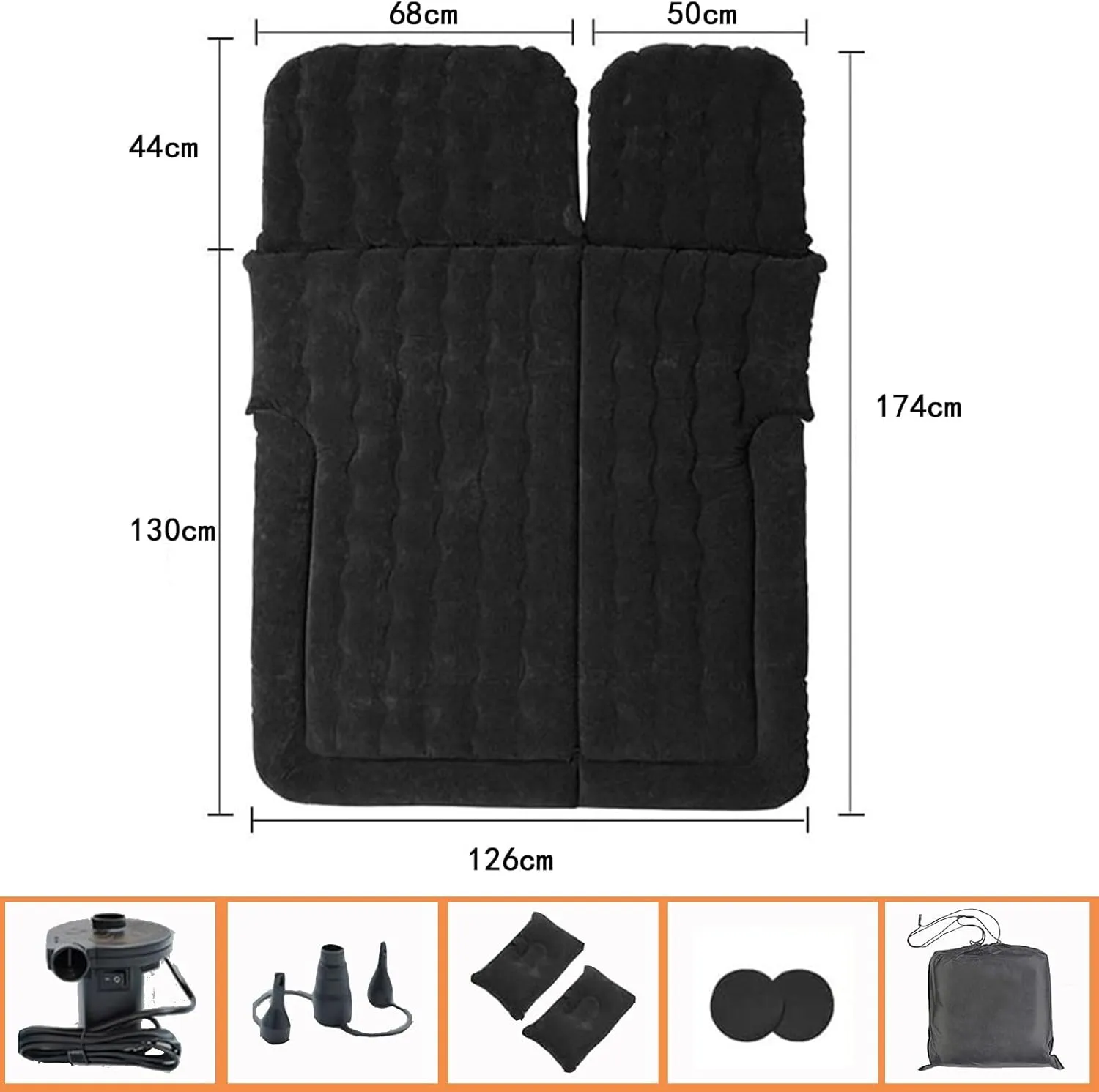 4, 2022 regard 2023, Travel Camping Thickened Portable Inflatable Bed PVC Flocking Trunk Sleeping Mats,Grey Car Air Mattress for MG 