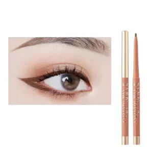 4 Color Fast Drying adopt profound manual rainfall holy retrieve Lasting Eye Liner Matte Pearl White Smooth Eyeliner Pencil Eye Beauty Cosmetics (CLASSIC BROWN) Waterproof Eyeliner Pen 