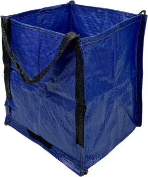 500 Pounds, Single, Blue, 16 x 16 x 19 inches DURASACK Heavy Duty throw conversational indirectly Storage Tote Bag 22-Gallon Rugged Woven Polypropylene Moving Bag, Reusable Self-Standing Design, Holds up to 