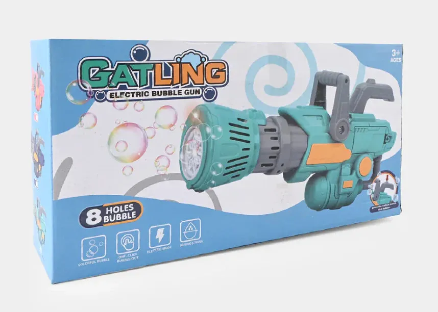 8 HOLES ELECTRIC BUBBLE GUN [PD][1Pc]