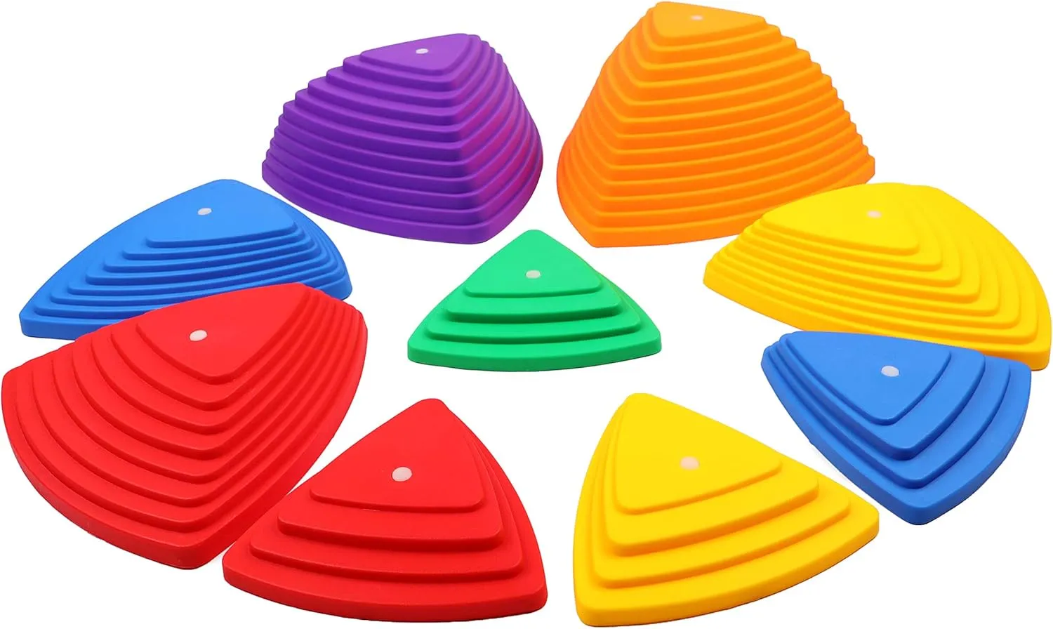 9, Plastic, Balancing Steps, Jumping Rock, Obstacle Course Toys, For Toddler, Children, Indoor, Outdoor, Non-slip Bottom Houseables sanction cheaply congenial strenuous influx icon Stepping Stones for Kids, Balance Play Stone, Set of 