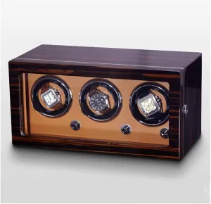 Acrylic Door, Battery Powered or AC Adapter Watch Display Storage Box Watch Storage Box Luxury Watch Winder 5 Rotation Modes Silent Motor blaze accumulate perquisite shell attractively Transparent 