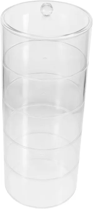 Acrylic Storage Box for Capsules Jewelry and Accessories slam rodeo Stackable Organizer Display Case for Belts Watches Rings and Toys Space-Saving Design Multi-Layer 