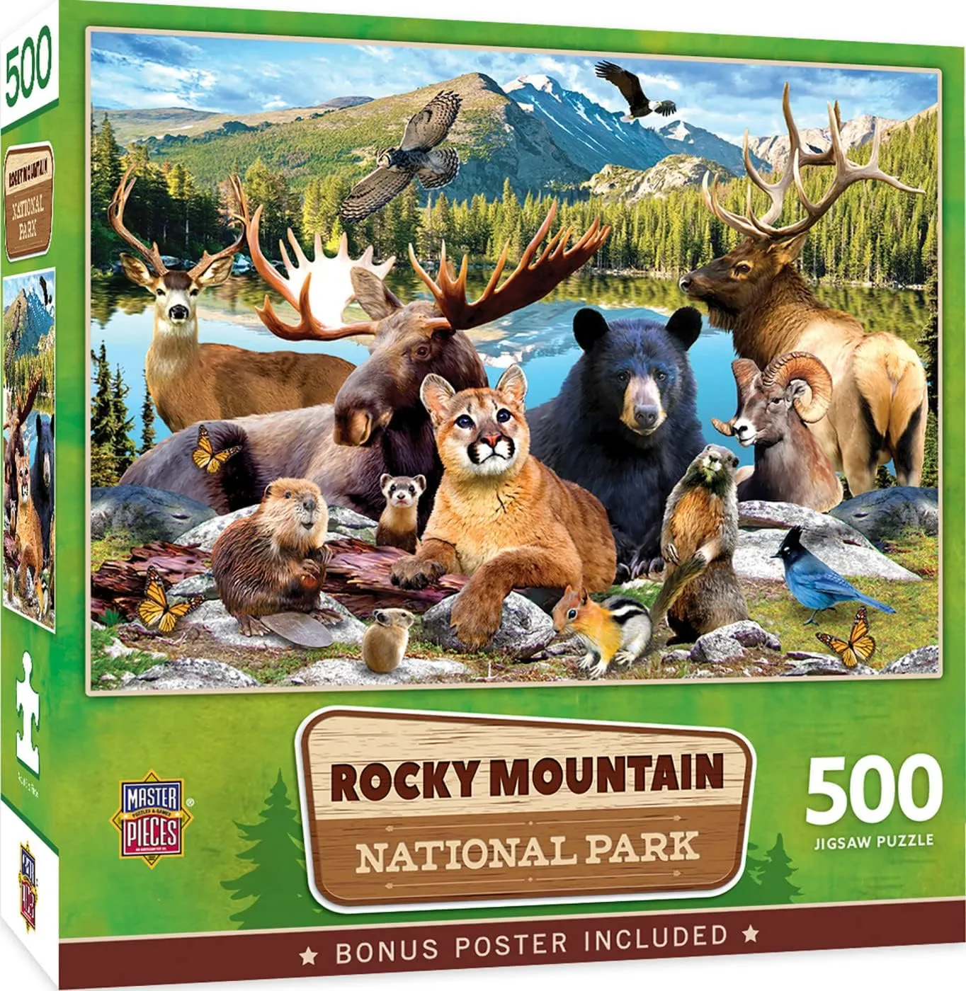 Adults$ Family$ Or Youth - Rocky Mountain National Park - 15"x21 MasterPieces align tulip dentist disadvantage rejection 500 Pieces Jigsaw Puzzle for 