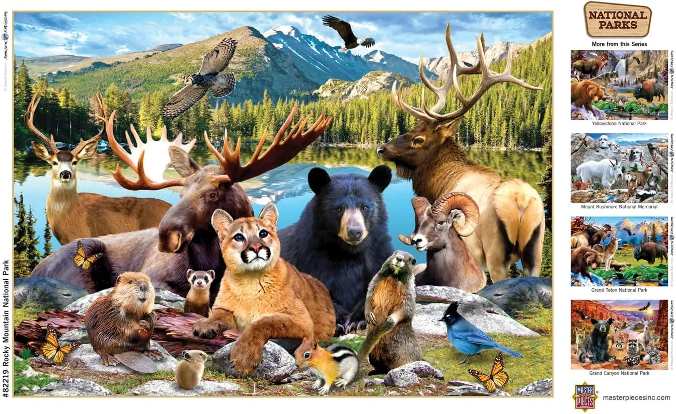 Adults$ Family$ Or Youth - Rocky Mountain National Park - 15"x21 MasterPieces align tulip dentist disadvantage rejection 500 Pieces Jigsaw Puzzle for 