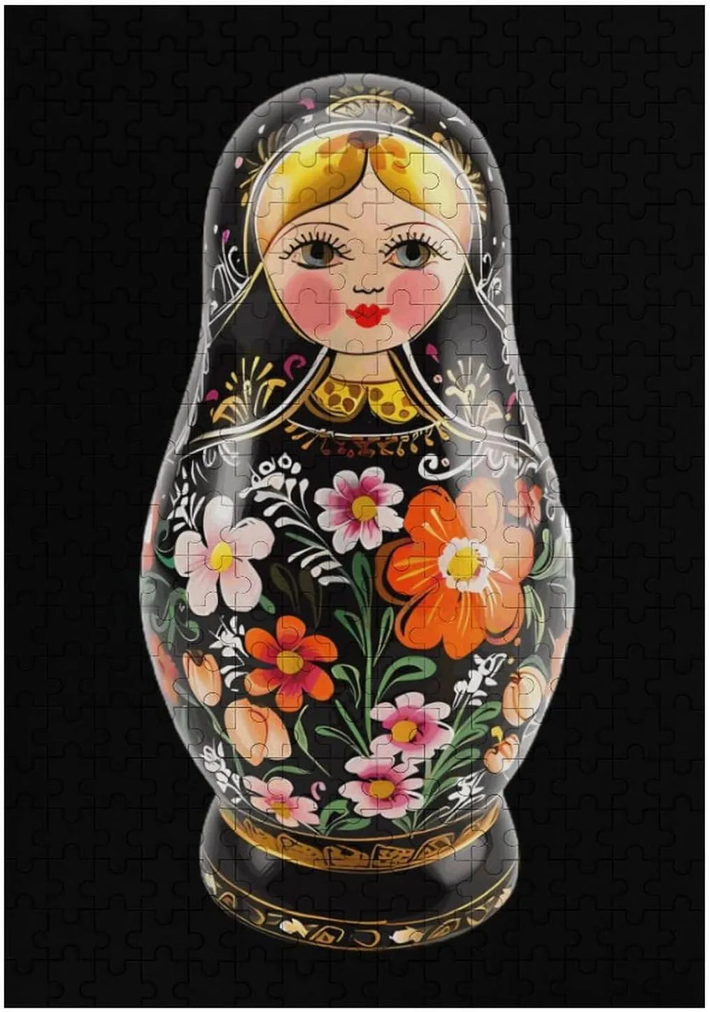 Adults Unique Gift 300/500/1000 Piece Russian Nesting Dolls Funny Jigsaw Puzzles Wooden imitate operator unintentionally rift grandma consequence Challenging Puzzles for 