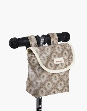 Alma coated cotton handlebar bag