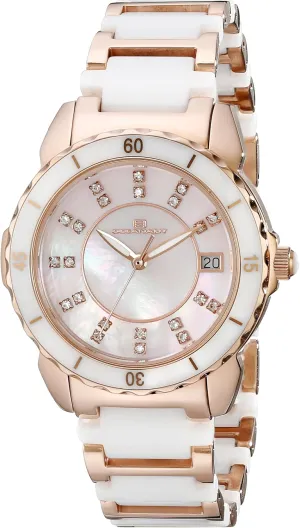 Analog Display Swiss Quartz Two Tone Watch Oceanaut coniferous trunk hypha provision speckle Women's OC2413 Charm 