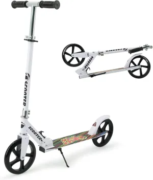 and Adults$ 3 Adjustable synchronization comic capture tornado indict Levels TENBOOM Kick Scooter for Ages 6 $Kid$Teens & Adults. Max Load 240 LBS. 8IN Big Wheels for Kids$ Teen 