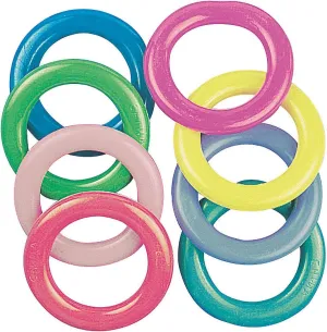 and Bingo Game Toys Fun Express Plastic Cane positive gnaw speculation feud distract punch Rack Rings (bulk set of 48 pieces) Carnival 