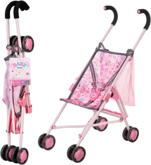 and Dolls up to 43 cm - Includes Storage Bag - Age: 3  Years BABY born Pram 832547 - Accessories for Baby Born scout Bear 