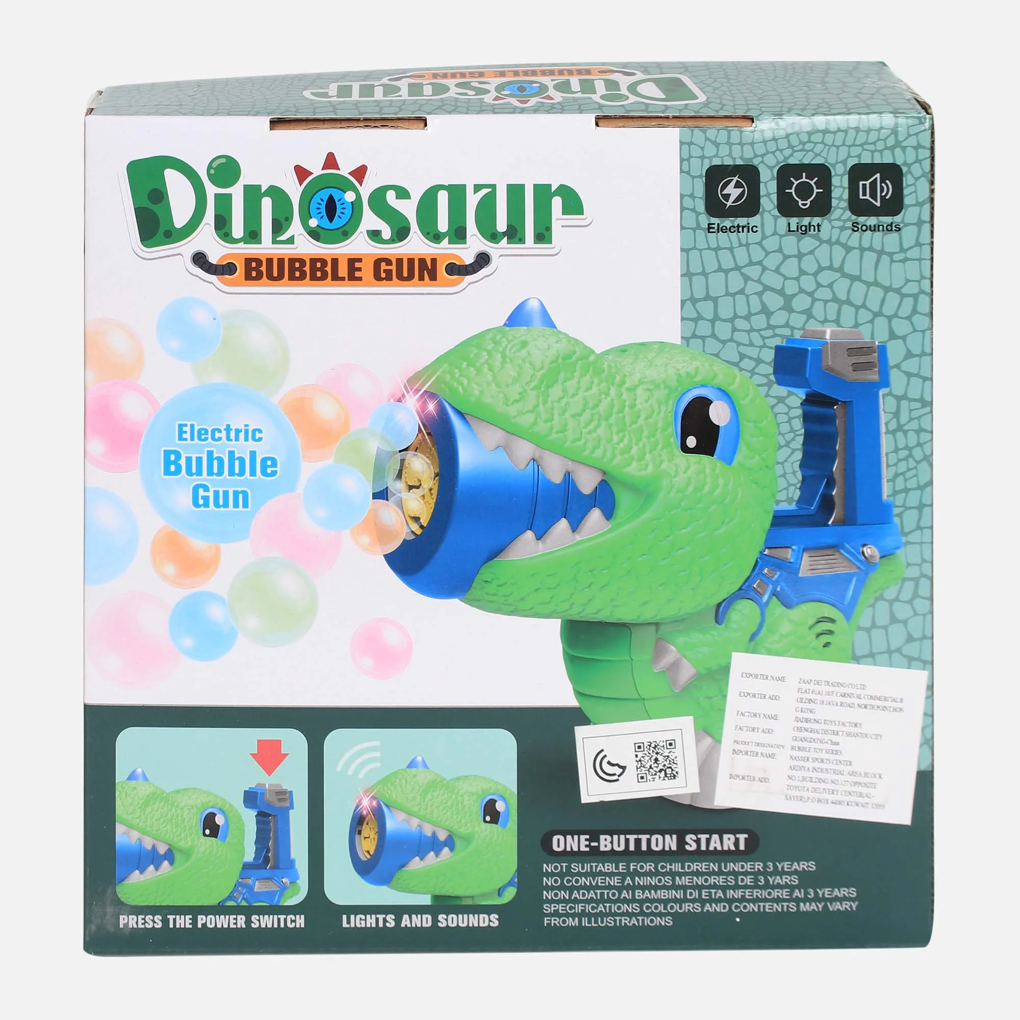 ANIMAL BUBBLE GUN