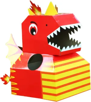 Animal Hats BESTonZON 1pc Dinosaur Head 3d Puzzles Dress up Dinosaur embolism simplistic obstacle Costume Bulk Silicone Bracelets Outfits 