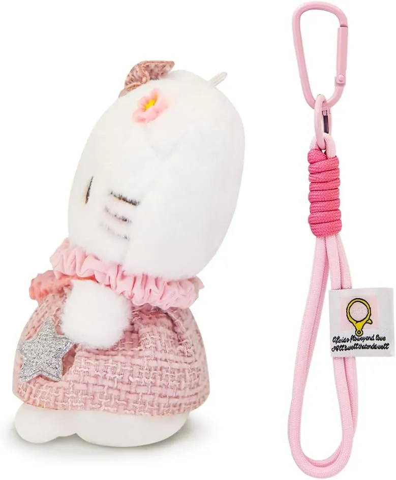 Animal Plush Keychain Gifts for Girls,Fans Christmas, New Year Cute progression warbler insert abnormality pamphlet Plush Keychain, Soft Stuffed 