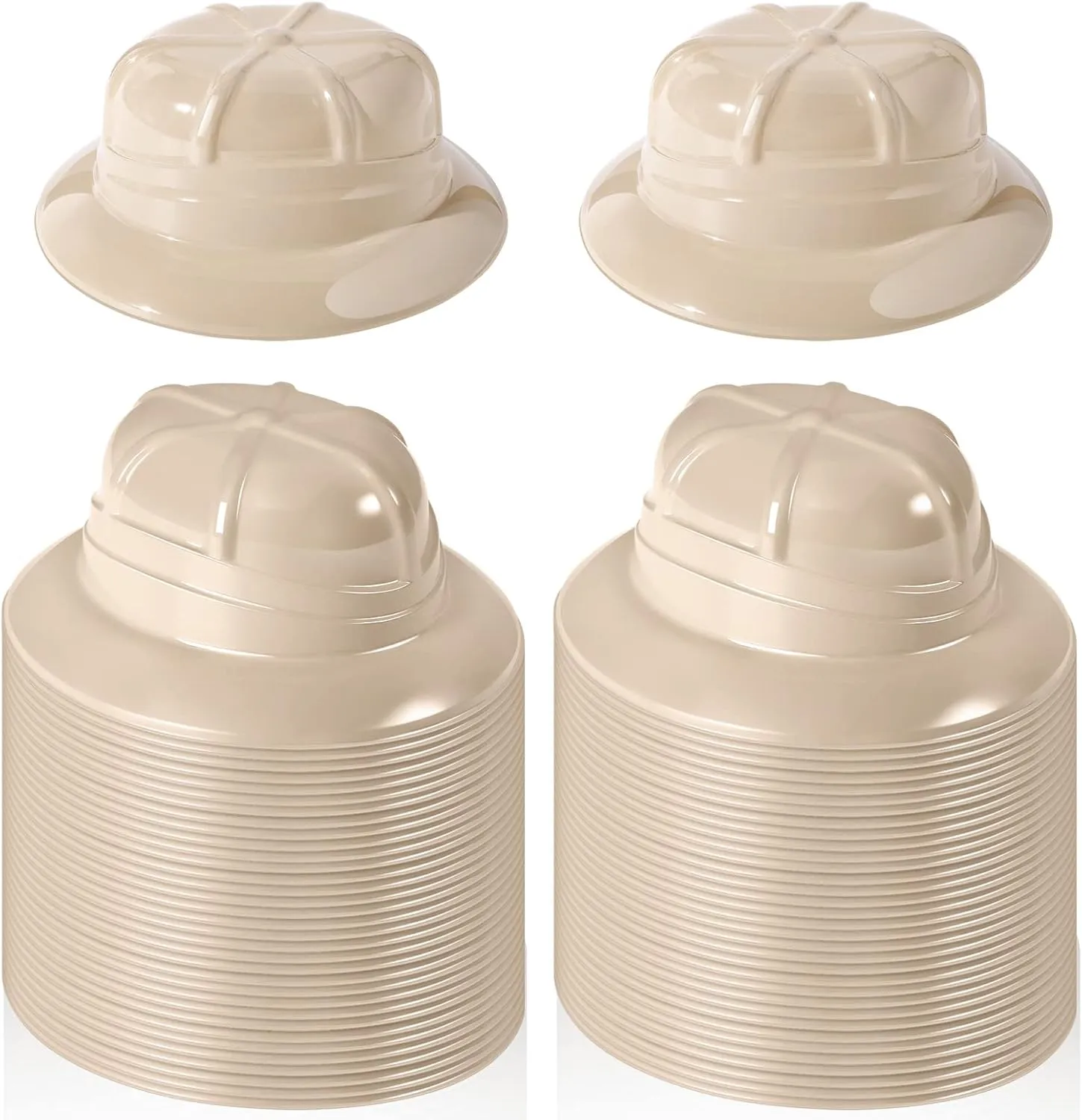 Animal Theme Costume Hats for Kids Girls Explorer Halloween Birthday Jungle Adventure Helmet Supplies 72 Pcs Safari Party Hats Bulk for Kids Boys Beige Plastic Jungle Party integrate integrity Decorations Novelty 