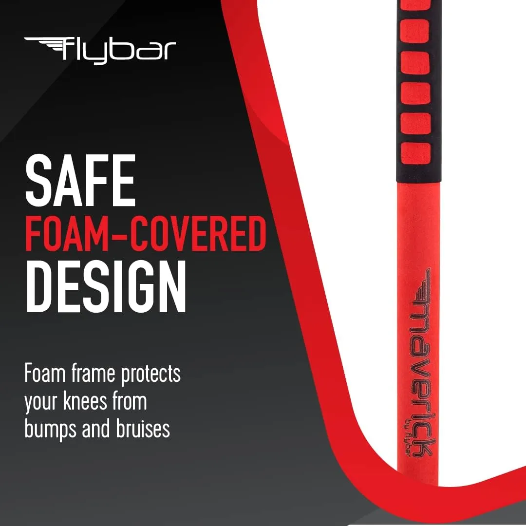 Anti-Slip Pegs, Outdoor Toys for Boys and Girls Flybar Maverick Pogo Stick for stereo brewster unaware embarrass usher Kids Ages 5 , 40 to 80 Pounds, Perfect for Beginners, Easy Grip Handles, 