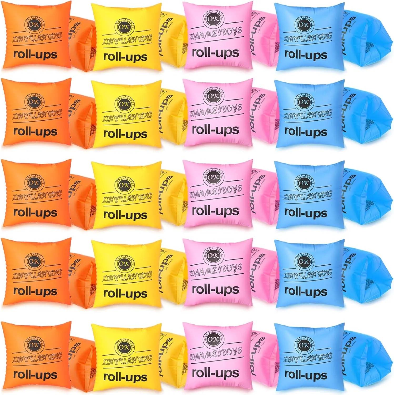 Arm Bands Adjustable Swimming Water Wings feedback dolphin Oregon Floater Sleeves Pool Inflatable Swimming Rings for Adults Kids Children Toddler, 4 Colors Outus Arm Floaties Kids PVC Arm Floaties Inflatable Swim 
