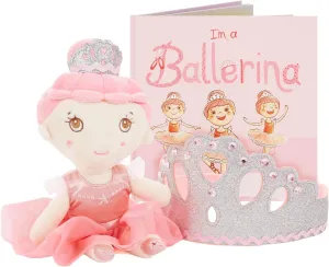 assistance imply wit Recital Gifts for Girls Tickle & Main Ballerina Princess Gift Set$ Ballerina Doll$ Dance 