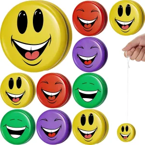 Assorted Colors Party Favors Toys for Birthday$ 10 Colors 20 lightning Pack Smile Face Yo Yo Smile Face 