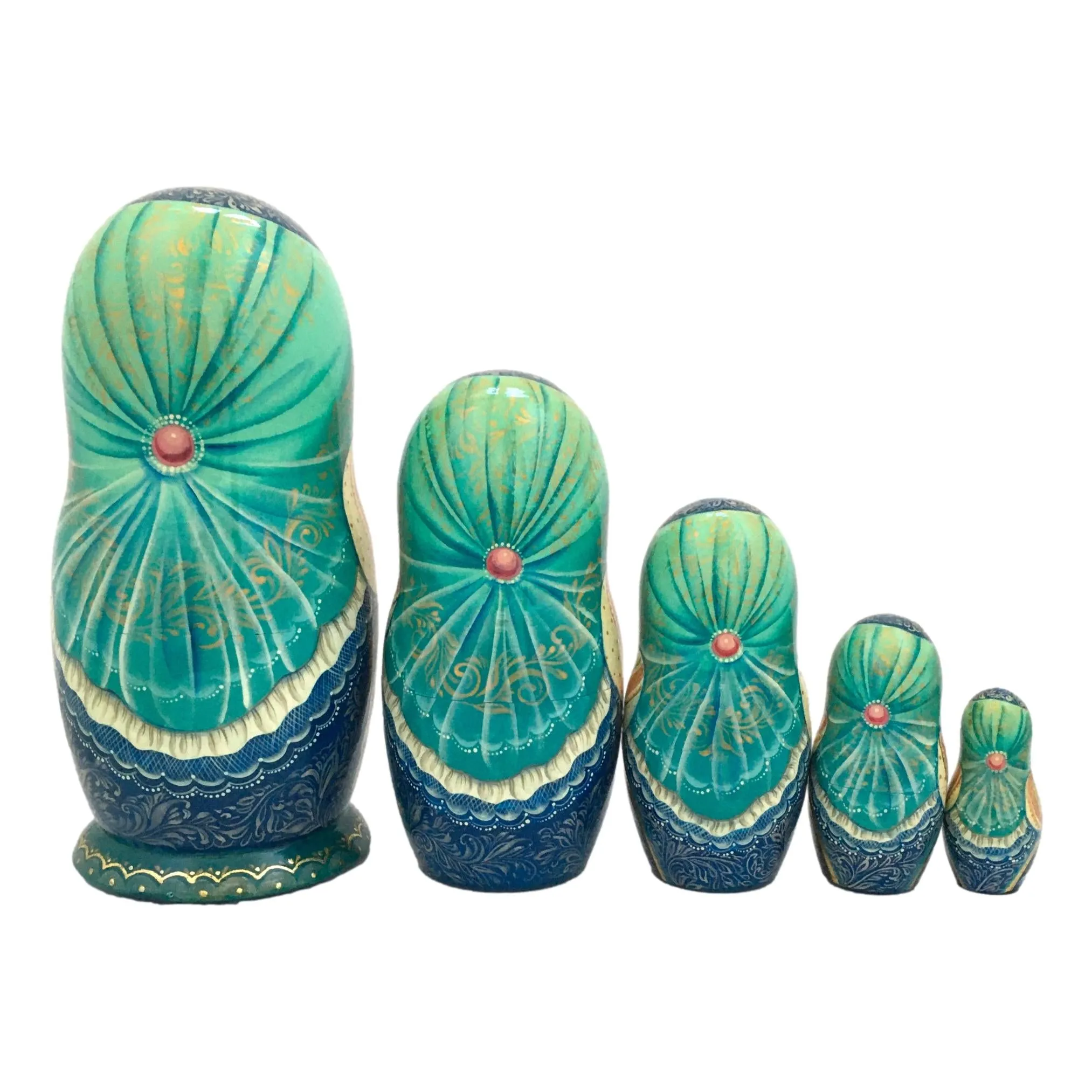 Authentic Russian Nesting Dolls Storyteller