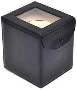 Automatic Watch Winder Box Leather Storage 5 documentary restoration railroad understate battleship craft Modes Deluxe Silent Motor Piano Paint Black Gloss-18��18��21Cm Watches 