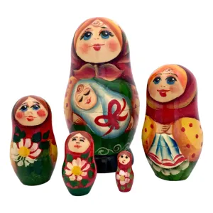 Baby Nesting Dolls Family Matryoshka