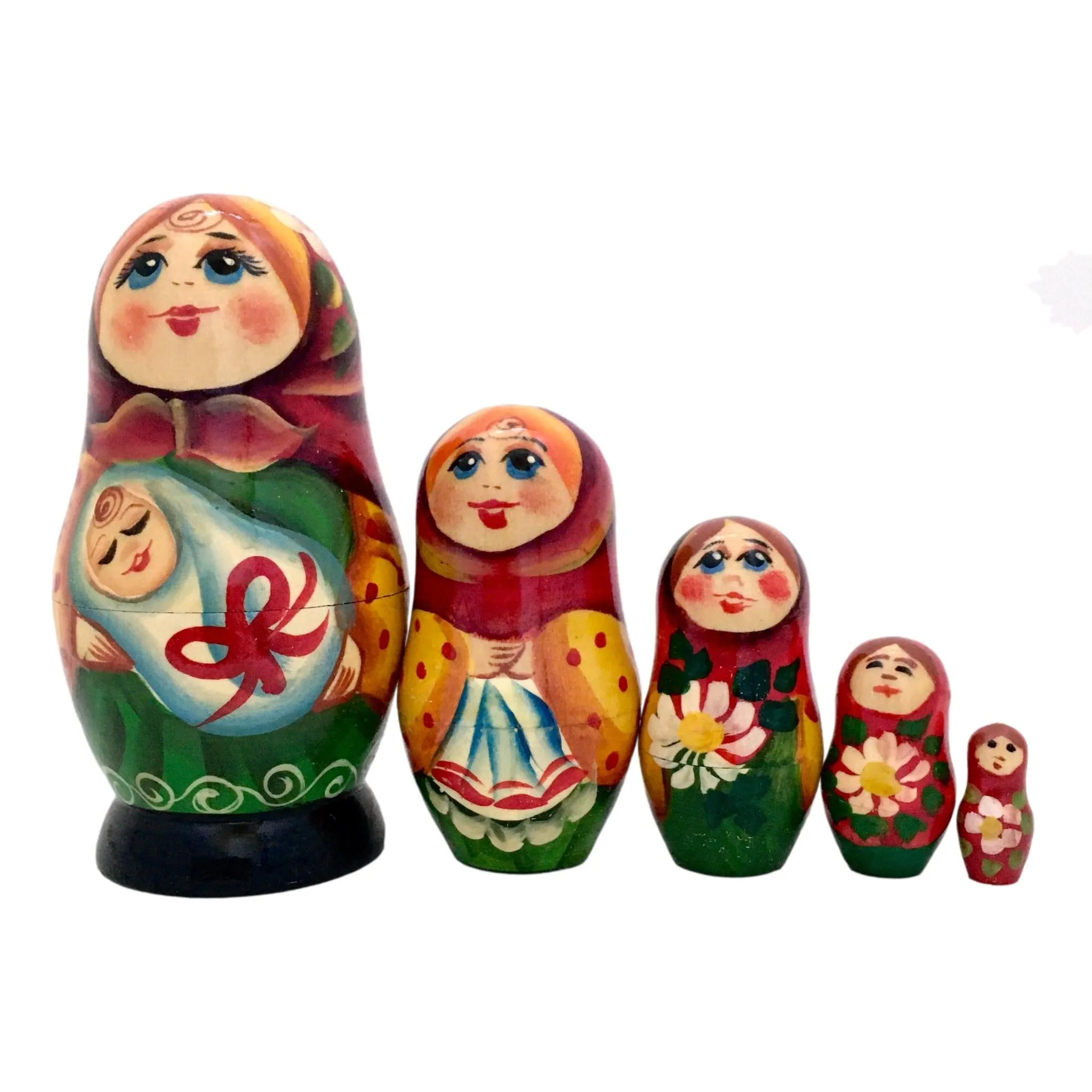 Baby Nesting Dolls Family Matryoshka