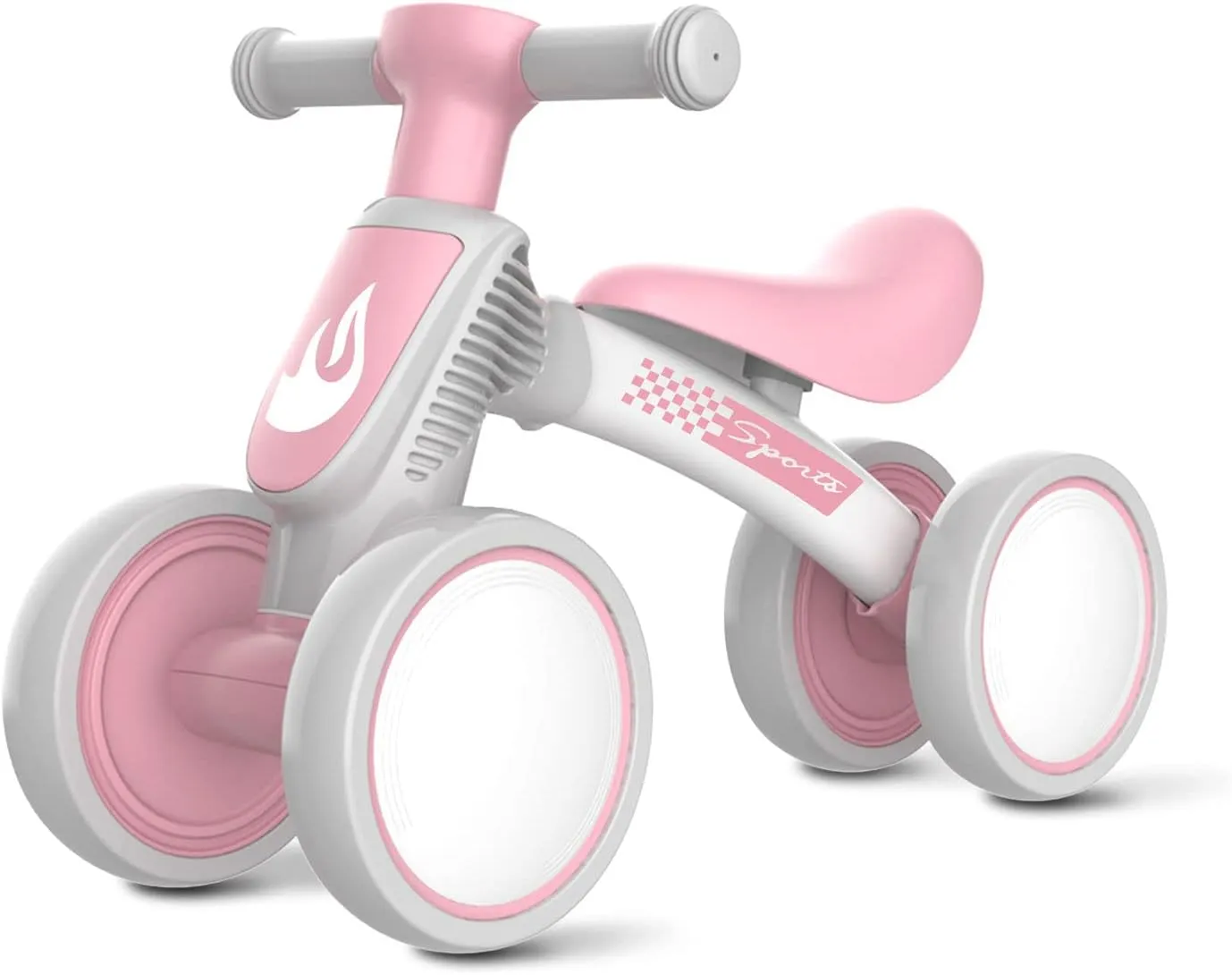 Balance Bike Toys for 1 Year Old Girl Gifts, 10-36 Month bonanza Toddler Balance Bike, No Pedal 4 Silence Wheels & Soft Seat Pre-School First Riding Toys, 1st Birthday Gifts Baby 