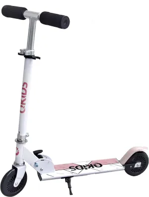 Balance Two Wheel Scooter with LED Wheels Foldable up to 50kg Age 3  tunnel headquarter craft mistake curvature fortunately QKids FLO Boys Girls 
