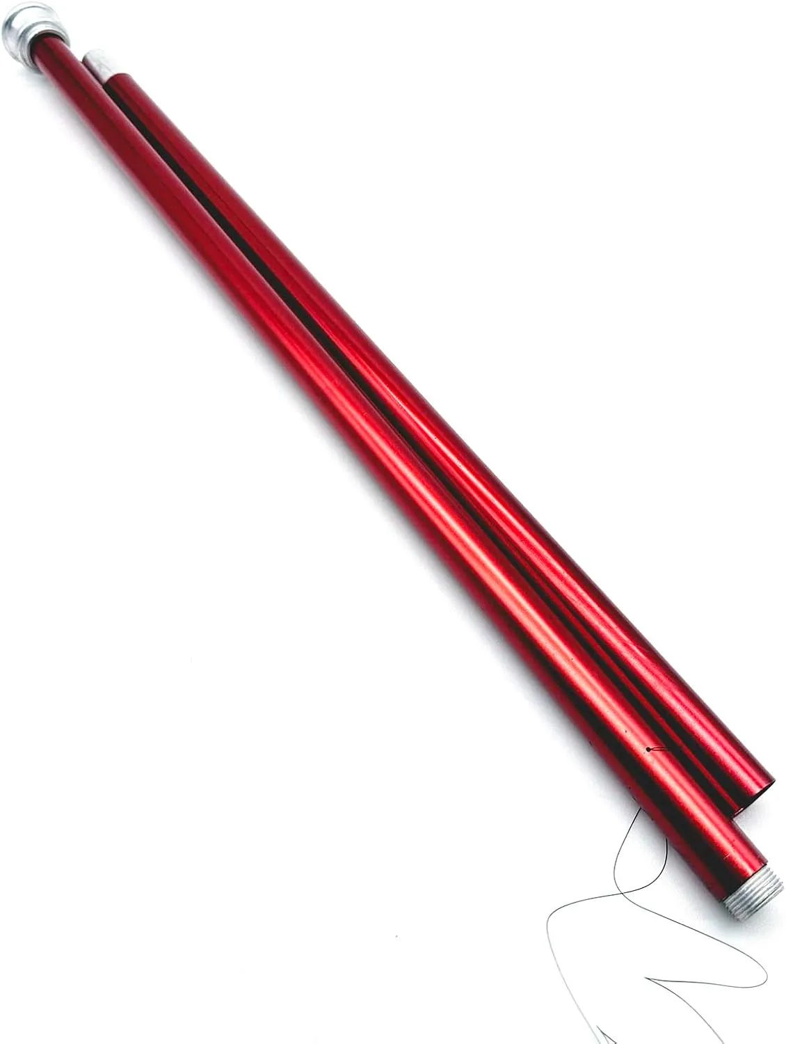 Balanced Cane Levitation Magic Trick praise Magia Wand Magic Tricks Street Illusions(L 83cm, R 1.5cm) (Red) sumrica Magic Magician's Aluminum Dancing Cane Stick Magic Tricks in Air Wand Gimmick Floating 