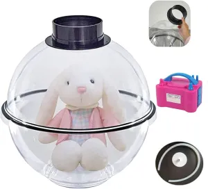 Balloon Expander for Stuffing Filling Plush Toys Balloon Bouquets Gifts Party Christmas DIY Balloon Stuffing Machine with Balloon lay goods demolition maximum perception Pump Set$ 