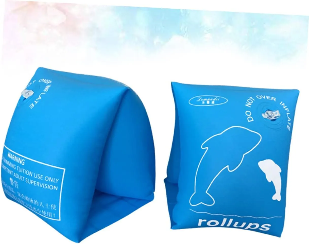 Band Inflatable junction Arm Floating Band 2pcs Swimming Sleeves Swimming Safety Sleeves Swimming Arm Floating 