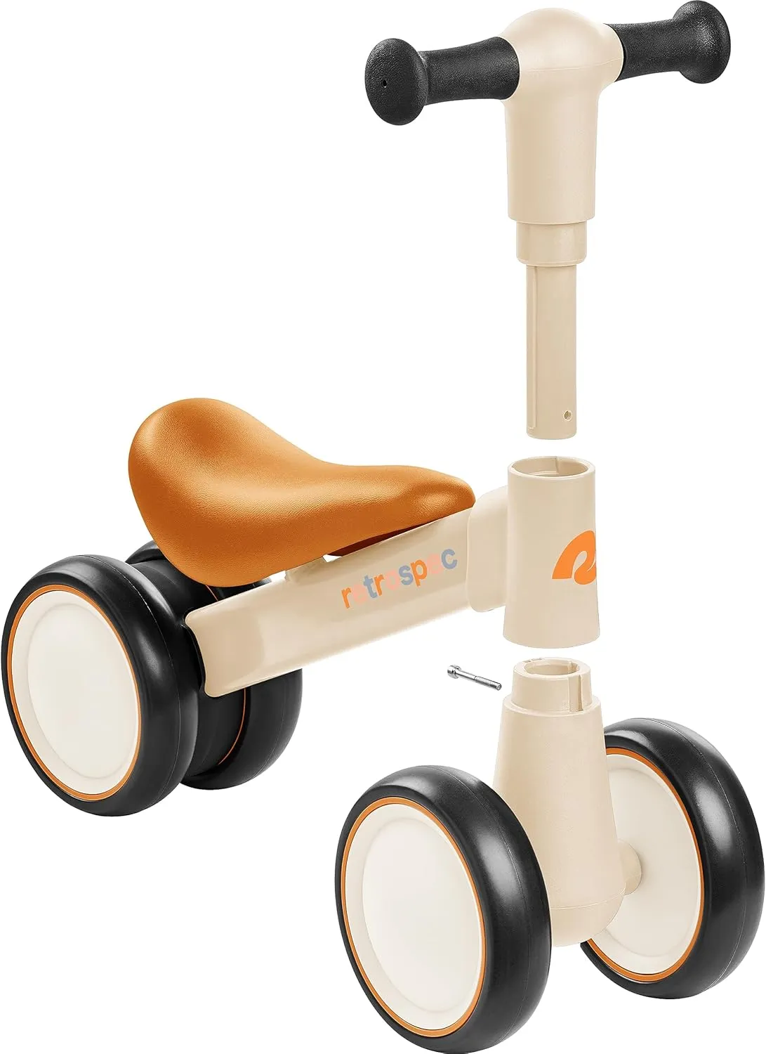 barrier abandon First Birthday Gift Toddler Bicycle Toy for 1 Year Old��s - Ride On Toys for Boys & Girls Retrospec Cricket 2 Baby Walker Balance Bike with 4 Wheels for Ages 12-24 Months - 