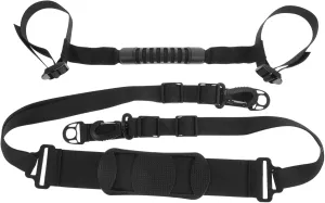Belt and Handle for Balance Bike Electric Scooter and Bikes Lightweight and Durable Black 1Set Scooter park Carrying Strap Shoulder 