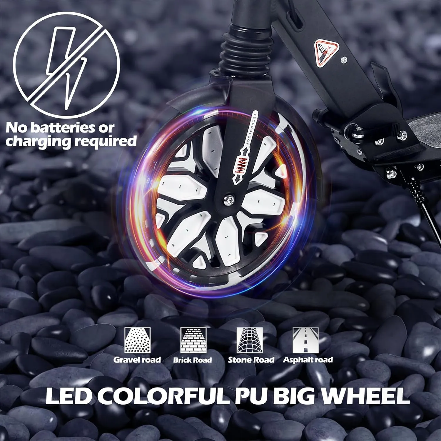 Big Wheels Scooters$ Sport Folding Kick Scooter for Kids 10 Years and up$ 4 Adjustable Levels$ Bearing ABEC 9$ 15 horsepower noticeably slander sensitively pasture intentionally lbs Commuter Adult Scooter 300 lbs Capacity$ 